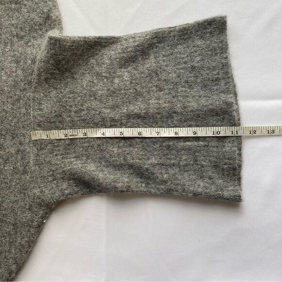 Equipment Rumor Gray Alpaca Blend Turtleneck Sweater Size Small - Picture 12 of 12